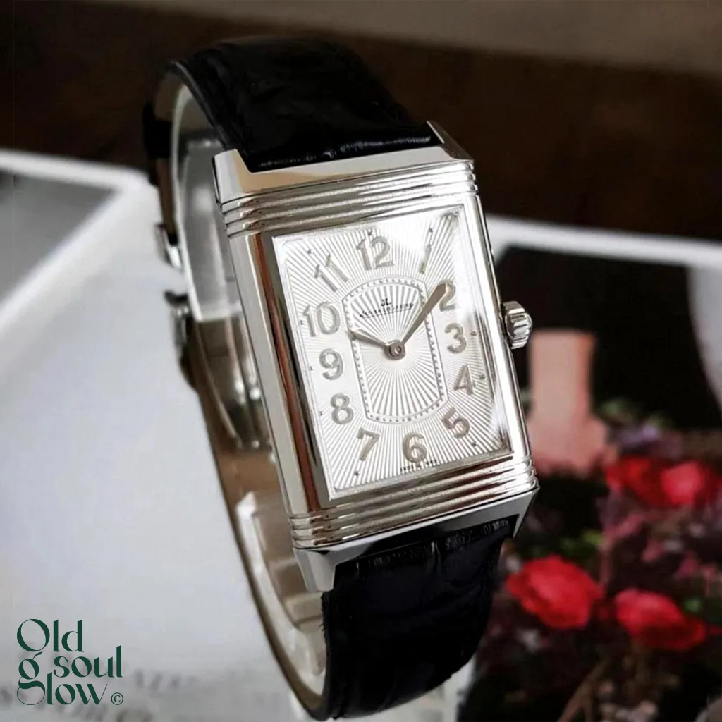 Jaeger-LeCoultre Reverso Mother of Pearl Diamond Watch, view 2