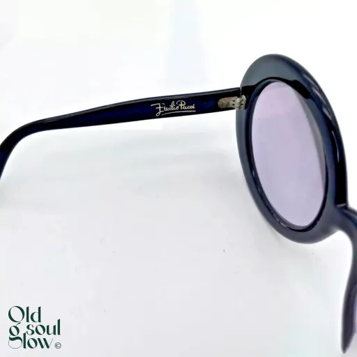 1960s Vintage Emilio Pucci Oversized Sunglasses, Vivara Colorway, view 2