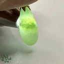 Vintage 14K Gold Jadeite Drop Earrings, view 3
