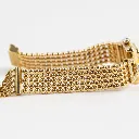 Cartier 18K Gold Cushion Watch with Diamond Bezel, view 6