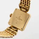 Cartier 18K Gold Cushion Watch with Diamond Bezel, view 4