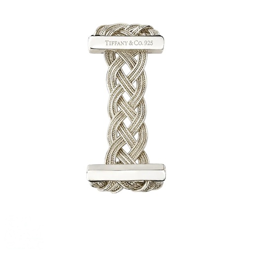 Tiffany & Co. Braided Sterling Silver Cuff, view 2