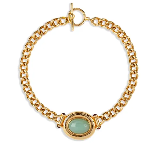 Susan Caplan Vintage Cabochon Necklace & Earring Set, view 2