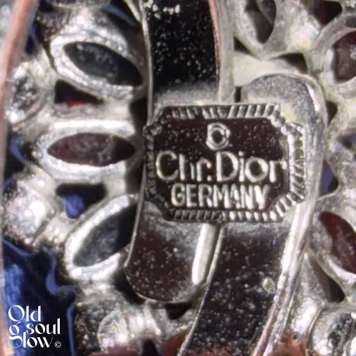 Christian Dior Vintage Floral Ring, view 2