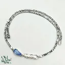 EXEX Claudia Agudelo Sterling Silver Keshi Pearl and Opal Necklace, view 3