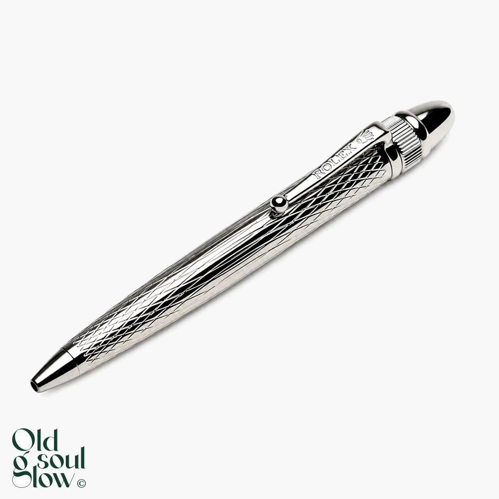 Rolex Vintage-Style Palladium Ballpoint Pen, New in Box