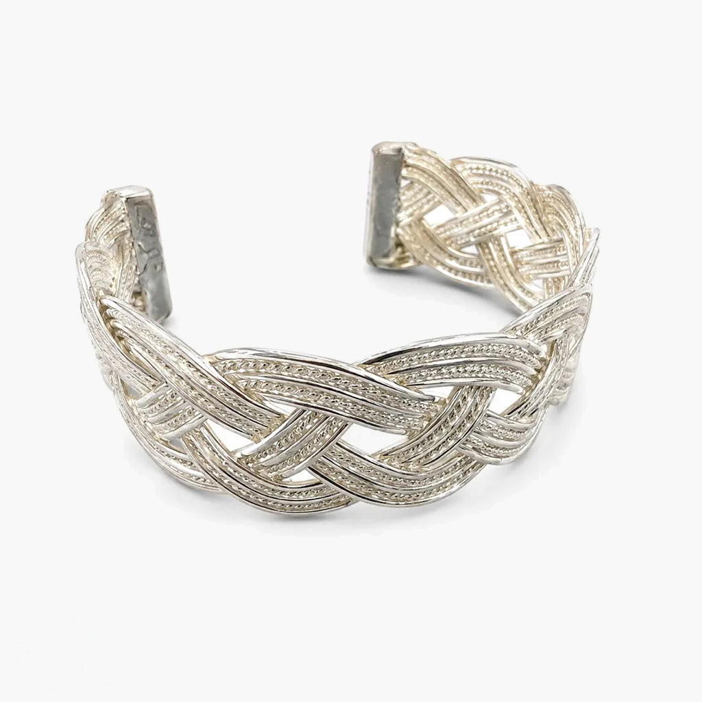 Tiffany & Co. Braided Sterling Silver Cuff