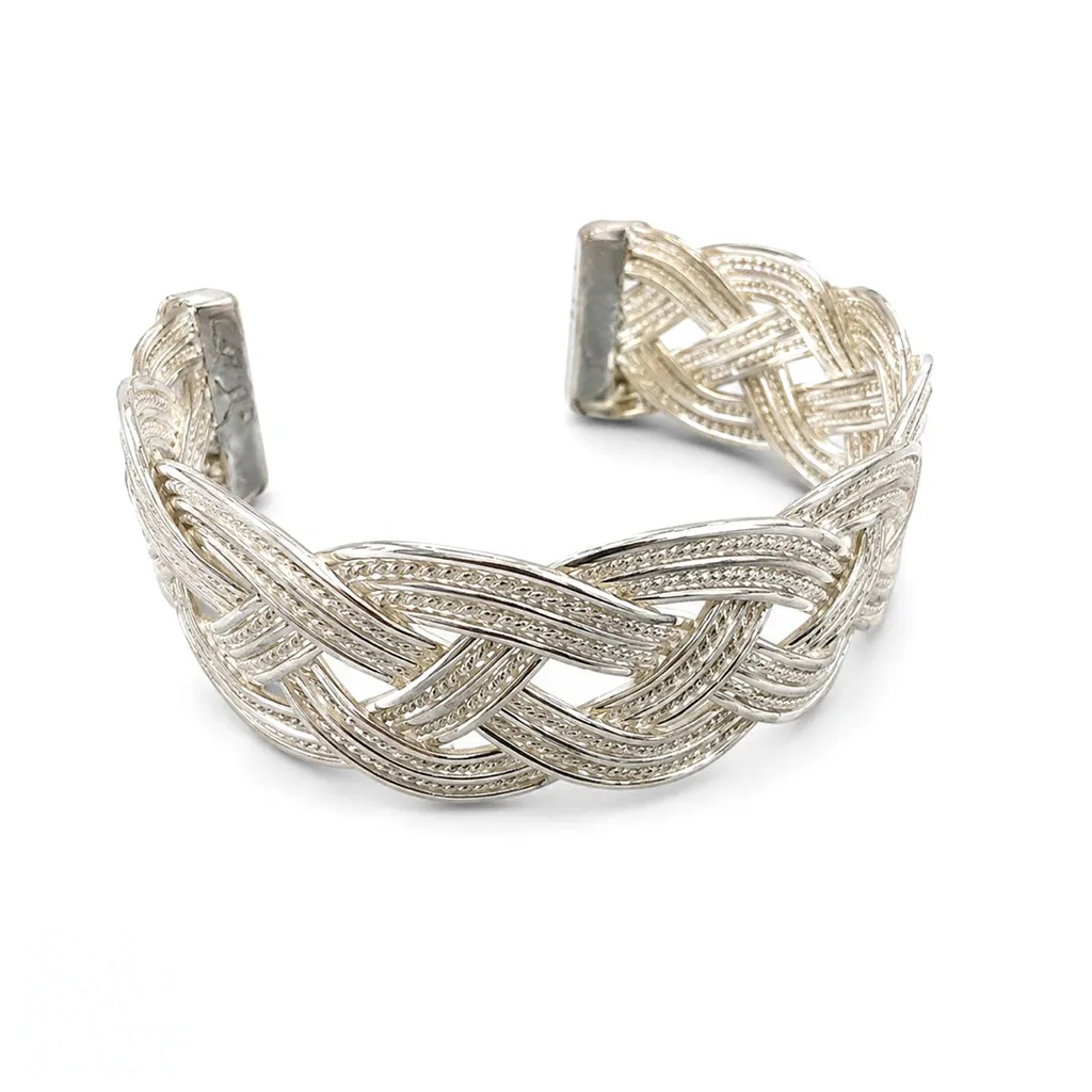 Tiffany & Co. Braided Sterling Silver Cuff