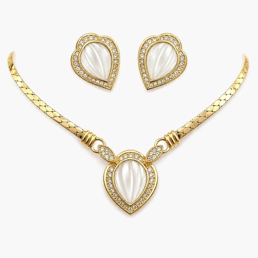 Christian Dior Frosted Glass Spade Set