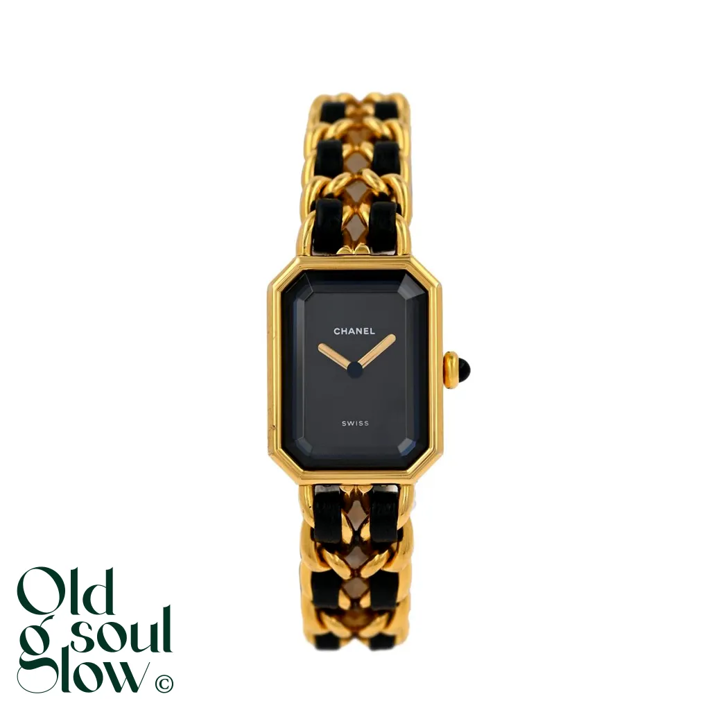 Chanel Vintage Premiere Gold Plated Watch
