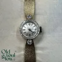 Rolex Vintage Ladies Cocktail Watch 14K Gold with Diamonds