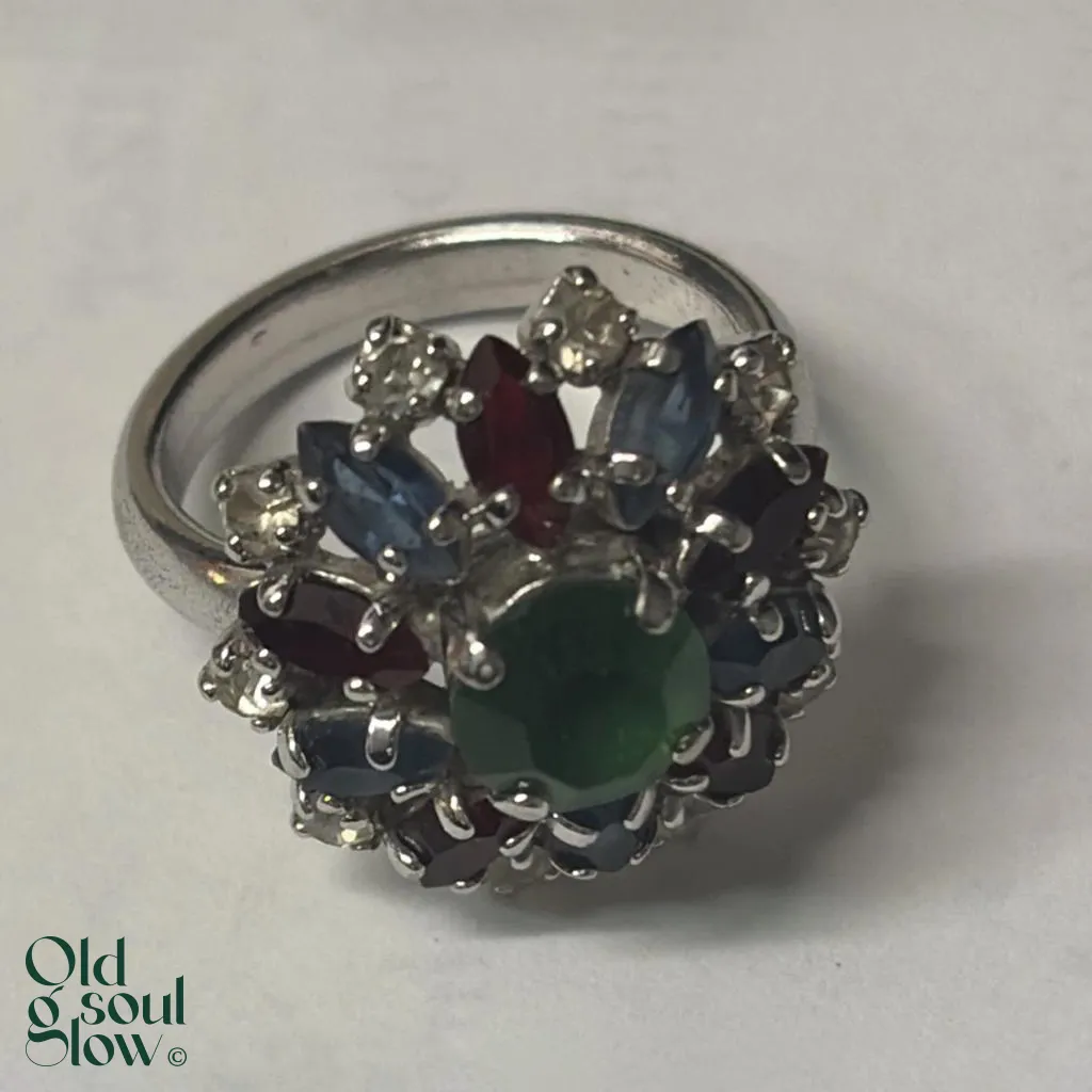 Christian Dior Vintage Floral Ring