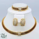 Christian Dior Vintage Gold Plated Omega Style Set