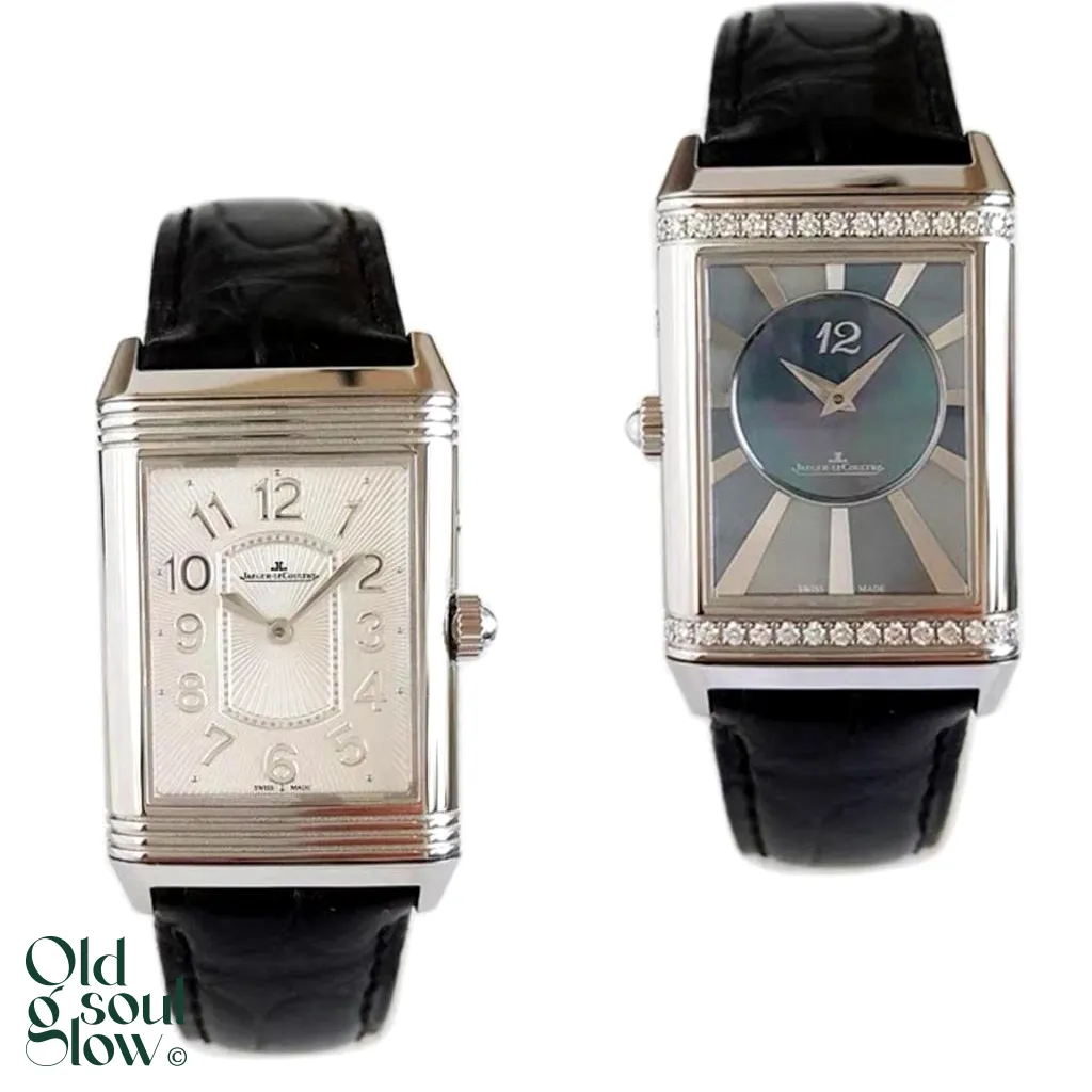Jaeger-LeCoultre Reverso Mother of Pearl Diamond Watch