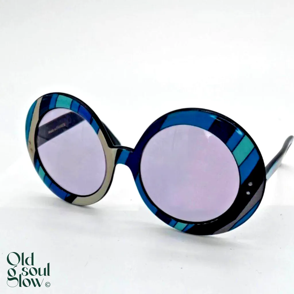 1960s Vintage Emilio Pucci Oversized SunglassesVivara Colorway