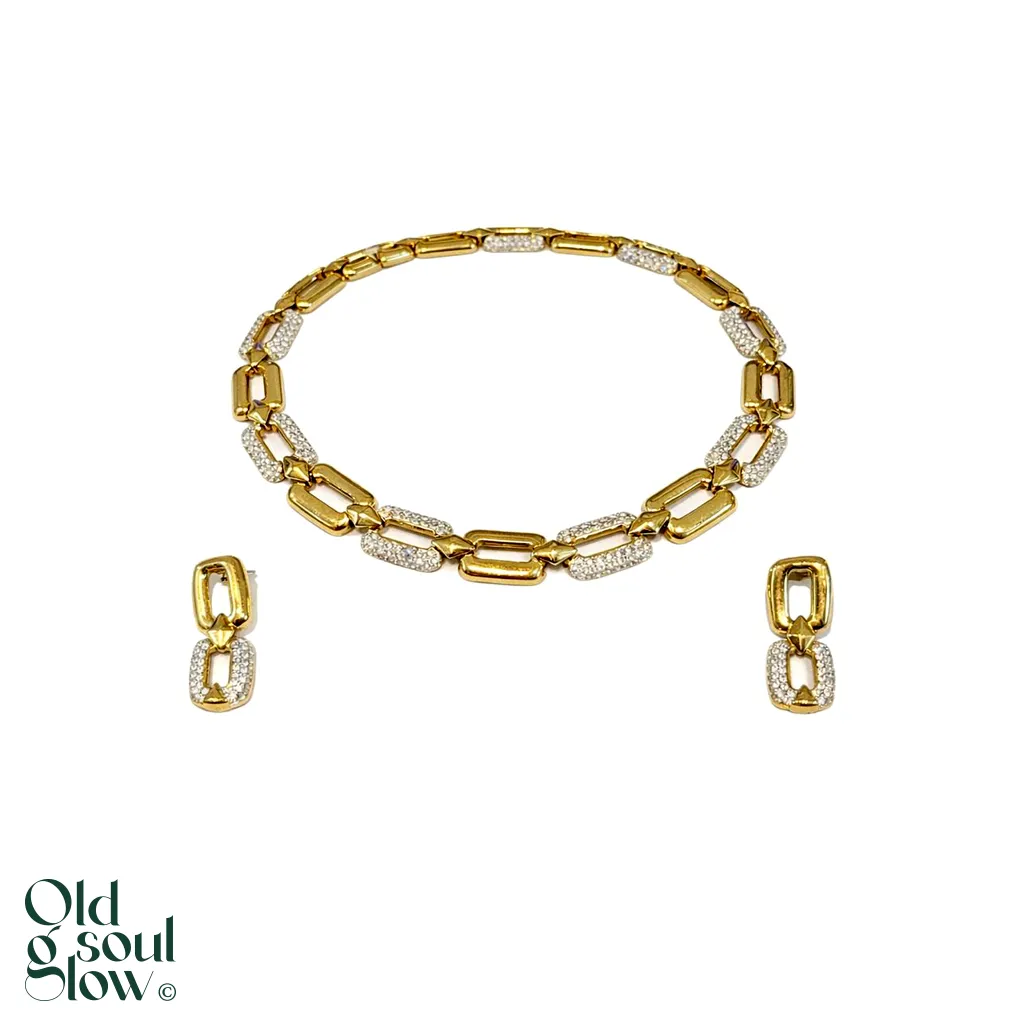 Authentic 1980s Vintage Statement Necklace