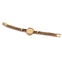 Rare Vintage Diamond Ladies Quartz WatchGold on Silver