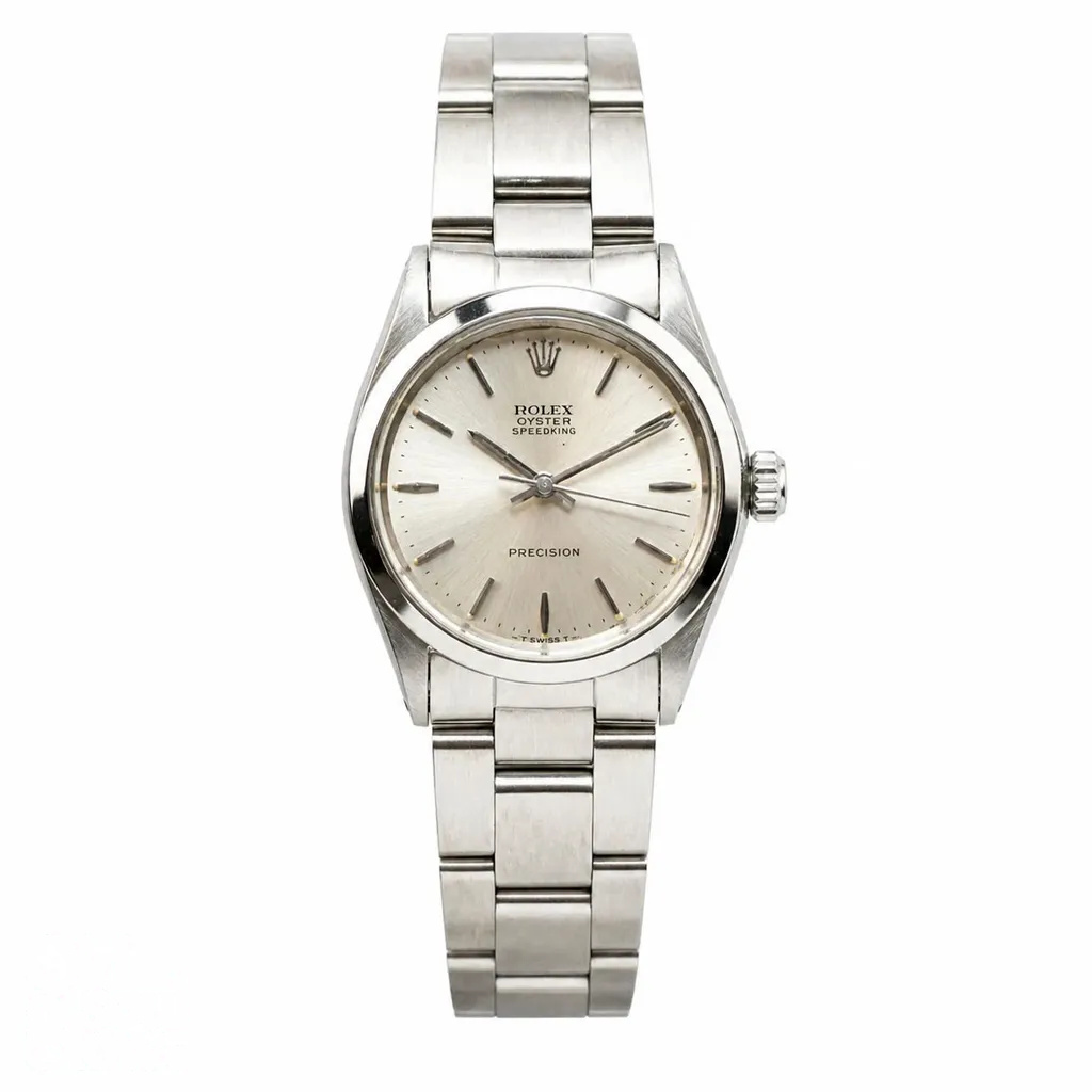 Rare 1970 Vintage Stainless Steel Watch, Manual Wind, With Original Box