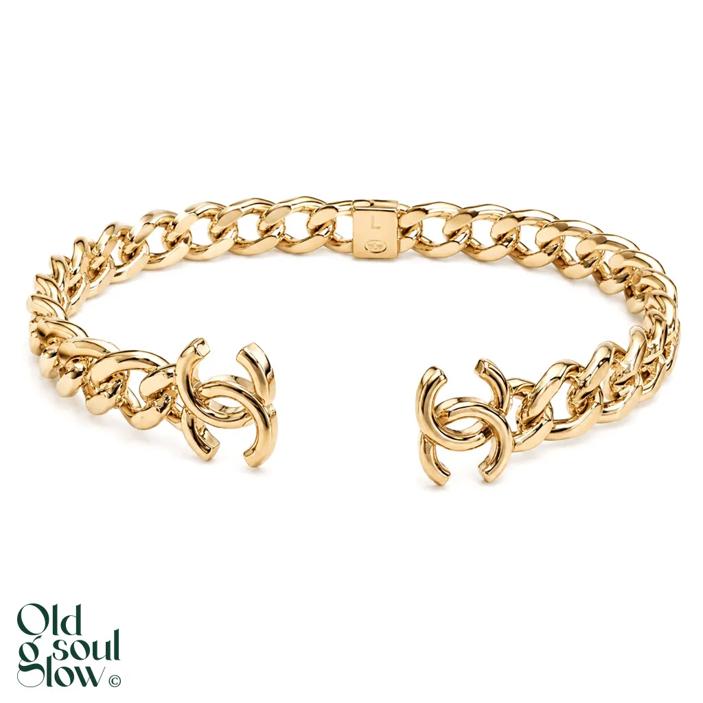 Vintage Chanel CC Chain Choker